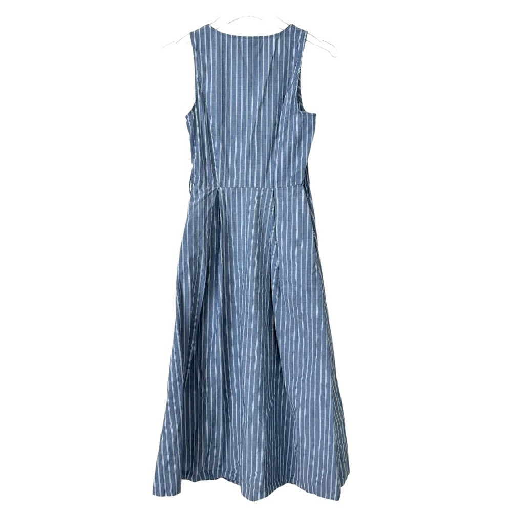 Mossimo | Grey and White Pinstripes | Sleeveless Dress | Size XS | NWOT - Picture 3 of 5